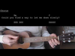 Alec Benjamin - Let Me Down Slowly Easy Ukulele Tutorial With Chords