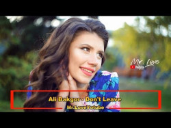 Ali Bakgor - Don't Leave