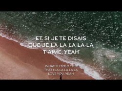 Ali Gatie - What If I Told You That I Love You Traduction En Français