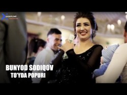 Bunyod Sodiqov - To'yda Popuri Qo'shiqlari Bilan