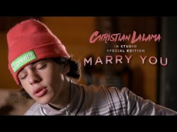 Christian Lalama - Marry You Bruno Mars Cover