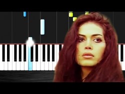 Hasretinle Yandı Gönlüm - Piano tutorial by VN