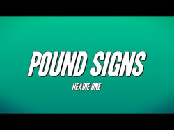 Headie One - Pound Signs