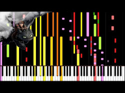 How To Train Your Dragon Theme Test Drive - Epic Piano Remix