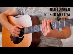 Niall Horan - Nice To Meet Ya Easy Guitar Tutorial With Chords